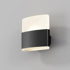 Applique Da Esterno-Maytoni rom applique da esterno led 3000k ip54 design elegante