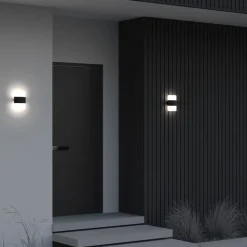 Applique Da Esterno-Maytoni rom applique da esterno led 12w 3000k ip54