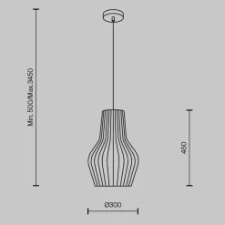 Lampadari Cucina-Maytoni roots lampadario per cucina