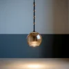 Lampade A Sospensione-Maytoni ros lampada a sospensione sfere in vetro ambrato