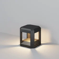Lampioni Da Giardino-Maytoni royal mile lampioncino da giardino cubico led 3000k ip65