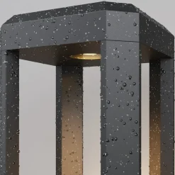 Lampioni Da Giardino-Maytoni royal mile lampione da giardino led 3000k ip65 nero