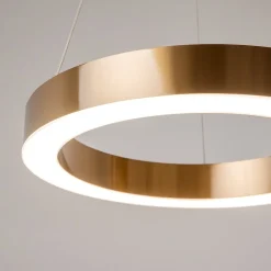 Lampadari Cucina-Maytoni saturno lampadario per cucina tondo led 3500k