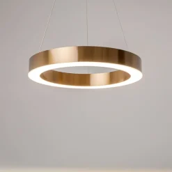 Lampadari Cucina-Maytoni saturno lampadario per cucina tondo led 3500k