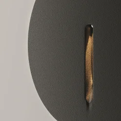 Segnapasso Led-Maytoni segnapasso lock nero led per esterno da incasso 3w 3000k