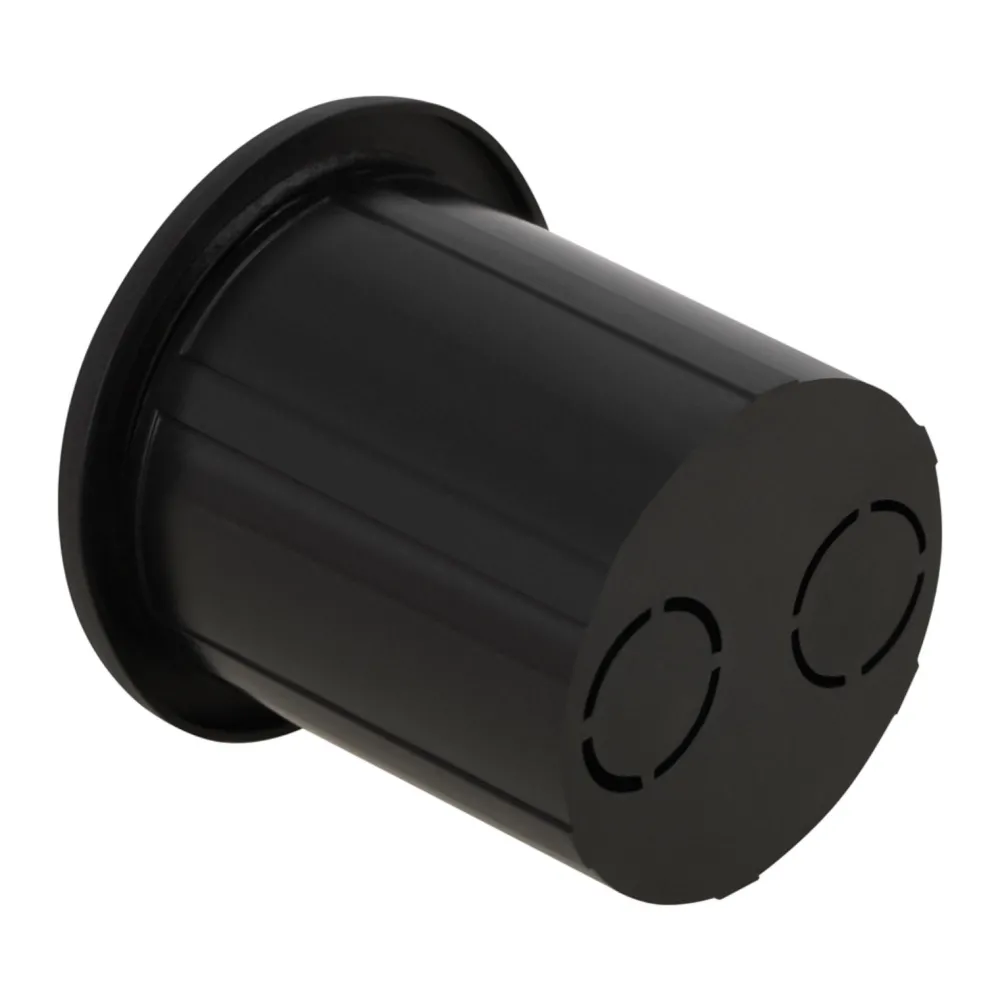 Segnapasso Led-Maytoni segnapasso lock nero led per esterno da incasso 3w 3000k