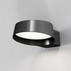 Applique Da Esterno-Maytoni share applique da esterno led 3000k ip54 minimal circolare
