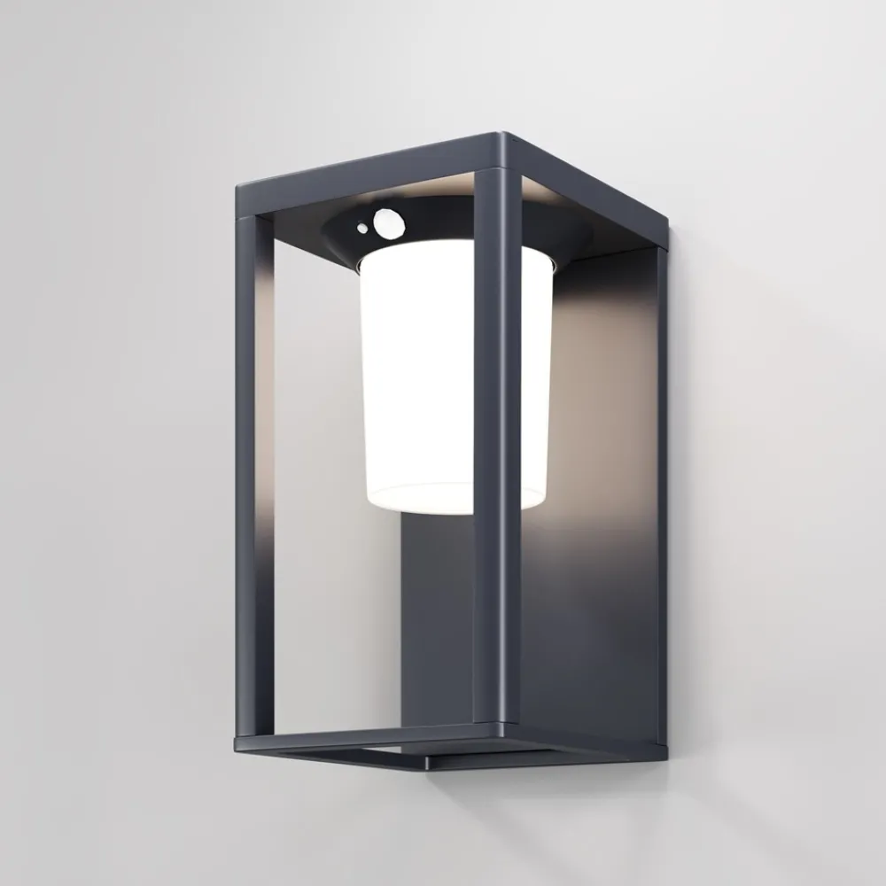 Applique Da Esterno-Maytoni shatter applique da esterno led 3000k ip54 sensore di movimento