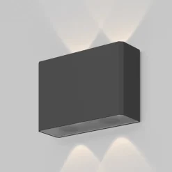 Applique Da Esterno-Maytoni show applique da esterno led 3000k ip54 rettangolare
