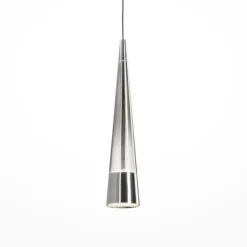 Lampade A Sospensione-Maytoni sintesi lampada a sospensione led 12w 3000k colore cromo