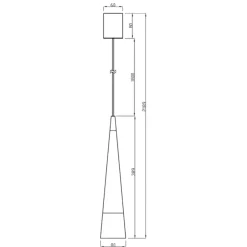Lampade A Sospensione-Maytoni sintesi lampada a sospensione led 12w 3000k colore cromo
