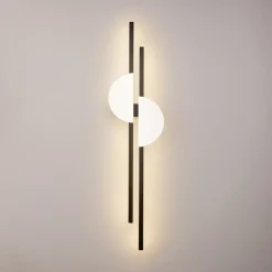 Applique Da Parete-Maytoni skyline applique da parete led 23w 4000k colore bianco e nero