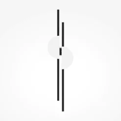 Applique Da Parete-Maytoni skyline applique da parete led 23w 4000k colore bianco e nero