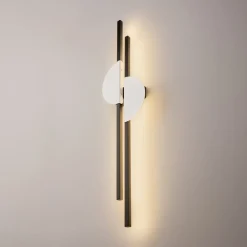 Applique Da Parete-Maytoni skyline applique da parete led 23w 4000k colore bianco e nero