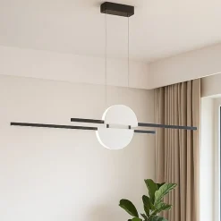 Lampadari Cucina-Maytoni skyline lampadario da cucina led 26w 4000k design