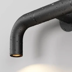 Applique Da Esterno-Maytoni sleek applique da esterno led 3000k ip65 2 luci