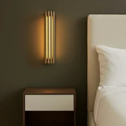 Applique Camera Da Letto-Maytoni sonata applique da parete moderna per comodino led 3000k