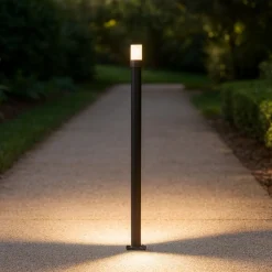 Lampioni Da Giardino-Maytoni spear lampione da giardino moderno con picchetto led 3000k ip65