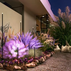 Lampioni Da Giardino-Maytoni spear lampione da giardino con picchetto minimal led 3000k ip65