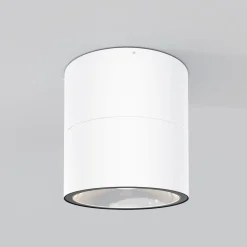 Faretti Da Esterno-Maytoni spin faretto da esterno moderno bianco led 3000k ip54