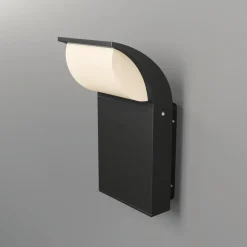 Applique Da Esterno-Maytoni stock applique da esterno led 3000k ip65 nero moderno