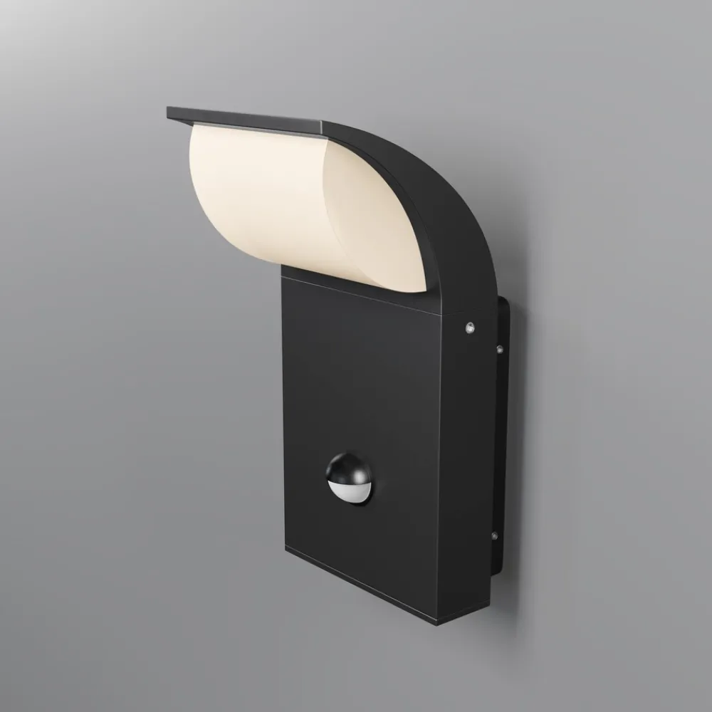 Applique Da Esterno-Maytoni stock applique da esterno led 3000k ip44 sensore movimento