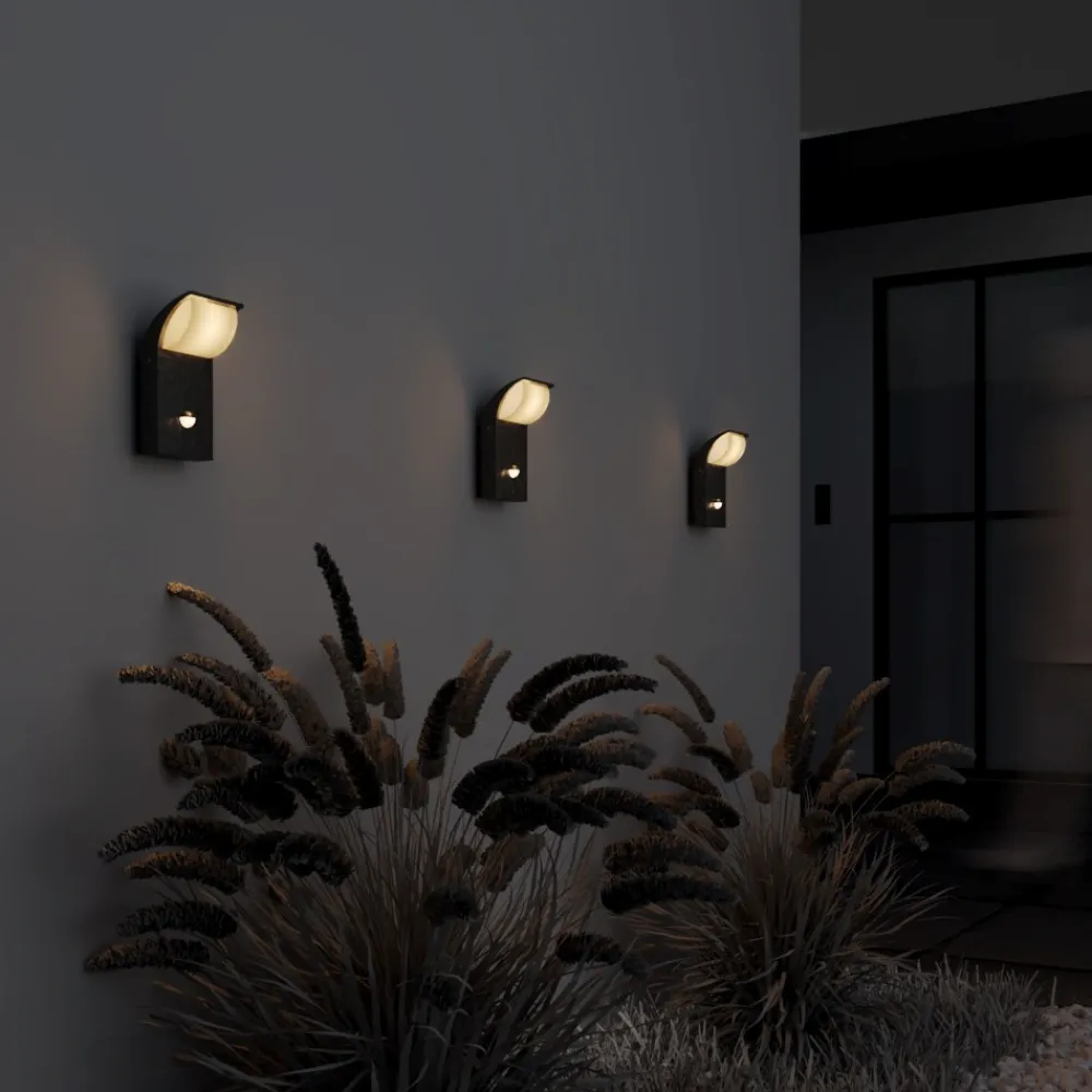 Applique Da Esterno-Maytoni stock applique da esterno led 3000k ip44 sensore movimento
