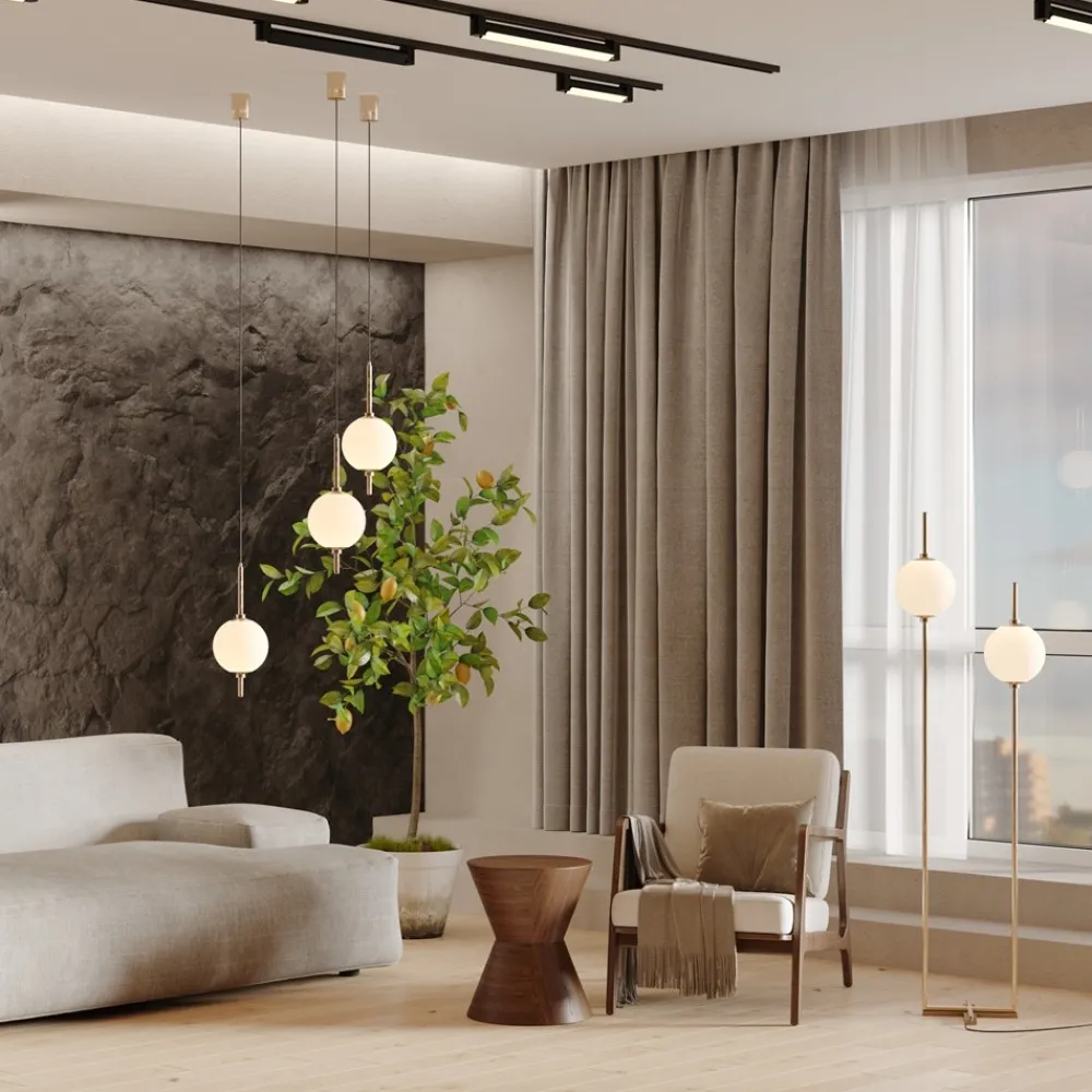 Lampade A Sospensione-Maytoni the sixth sense lampada a sospensione moderna led 3000k