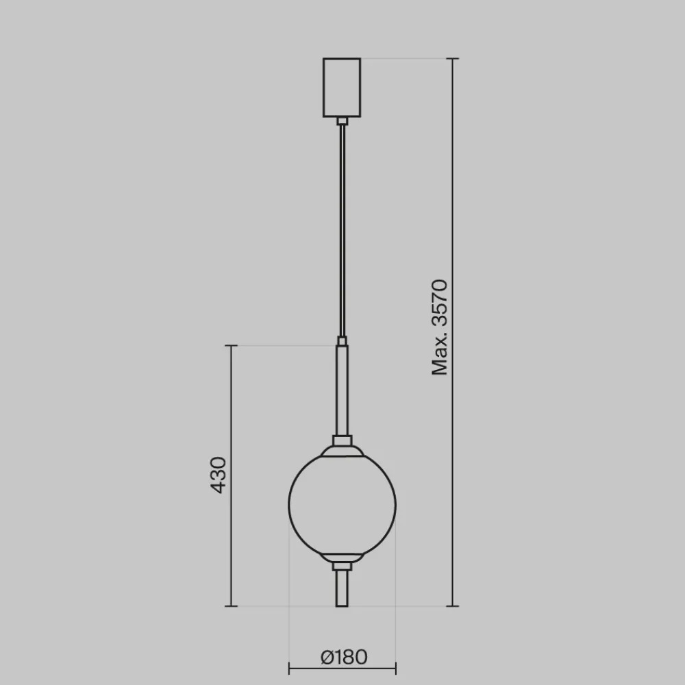 Lampade A Sospensione-Maytoni the sixth sense lampada a sospensione moderna led 3000k
