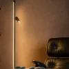 Lampade Da Terra-Maytoni thin lampada da terra moderna led 3000k con luce orientabile