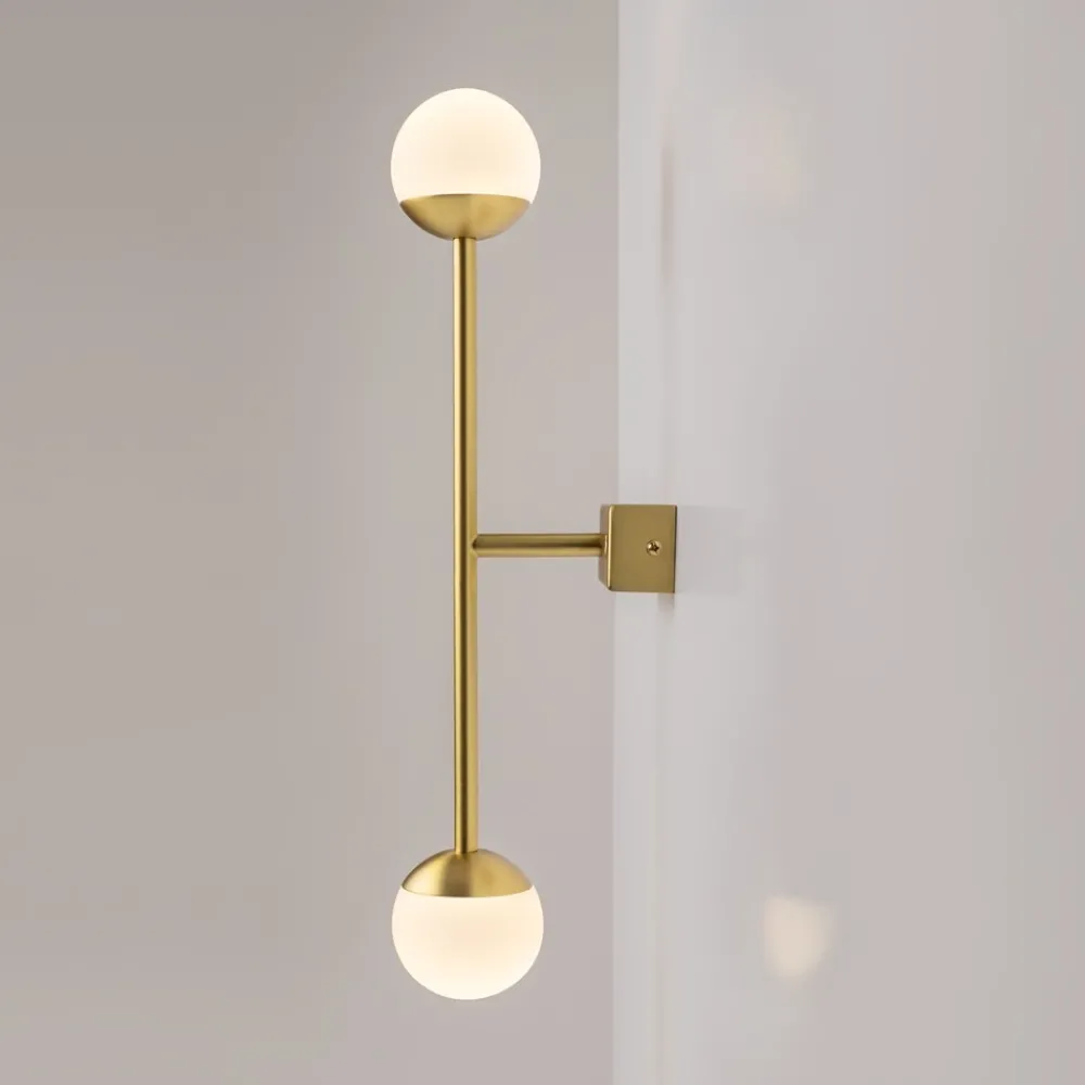 Applique Da Parete-Maytoni touch applique da parete moderna colore oro led 3000k