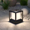 Lampioni Da Giardino-Maytoni trim lampioncino da esterno cubico moderno ip65