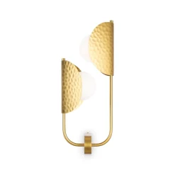 Applique Da Parete-Maytoni tropic applique da parete moderna colore oro 2 luci