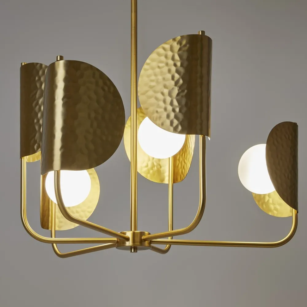 Lampadario Camera Da Letto-Maytoni tropic lampadario per camera da letto con 6 sfere in vetro