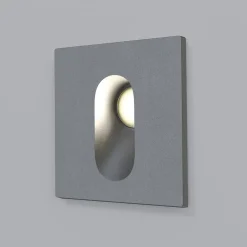 Segnapasso Led-Maytoni via urbana segnapasso per esterno quadrato da incasso led 4000k ip54