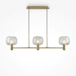 Lampadari Cucina-Maytoni vision lampadario per tavolo cucina design elegante