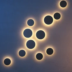 Applique Da Esterno-Maytoni wald applique da esterno led 3000k ip65 rotondo moderno