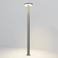 Lampioni Da Giardino-Maytoni wald lampione da giardino led 3000k ip65 colore grigio