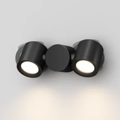 Applique Da Esterno-Maytoni wall street applique da esterno 2 luci orientabili ip54