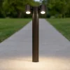 Lampioni Da Giardino-Maytoni wall strett lampione nero da giardino moderno luci orientabili