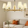 Lampadari Moderni-Maytoni zaragoza lampadario moderno per salotto 7 luci