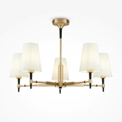 Lampadario Camera Da Letto-Maytoni zaragoza lampadario per camera da letto 5 luci