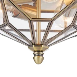 Plafoniere Moderne-Maytoni zeil plafoniera moderna in vetro con 3 luci