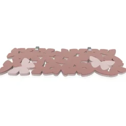 Mobili Ingresso Moderni-Selezionato da Mazzolaluce Mensola consolle da parete farfalle rosa nuvola