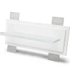 Applique Da Parete-Selezionato da Mazzolaluce Mensola di vetro luminosa 30cm 3000k in gesso led da incasso a muro