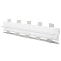 Applique Da Parete-Selezionato da Mazzolaluce Mensola luminosa da incasso gesso led 12w 2700k vetro