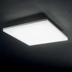 Plafoniere Da Esterno-Ideal Lux Mib pl square 3000k idea lux plafoniera per esterno bianca led 3000k