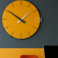 Orologi Da Parete Moderni-Selezionato da Mazzolaluce Mike orologio da parete moderno legno colore melone