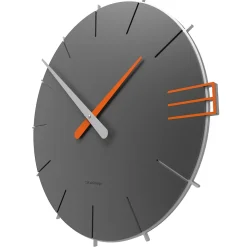 Orologi Da Parete Moderni-Selezionato da Mazzolaluce Mike orologio da parete moderno legno colore grigio quarzo