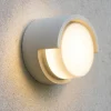 Applique Da Esterno-Selezionato da Mazzolaluce Mini applique per esterno tondo bianco led 2700k 3300k 4000k